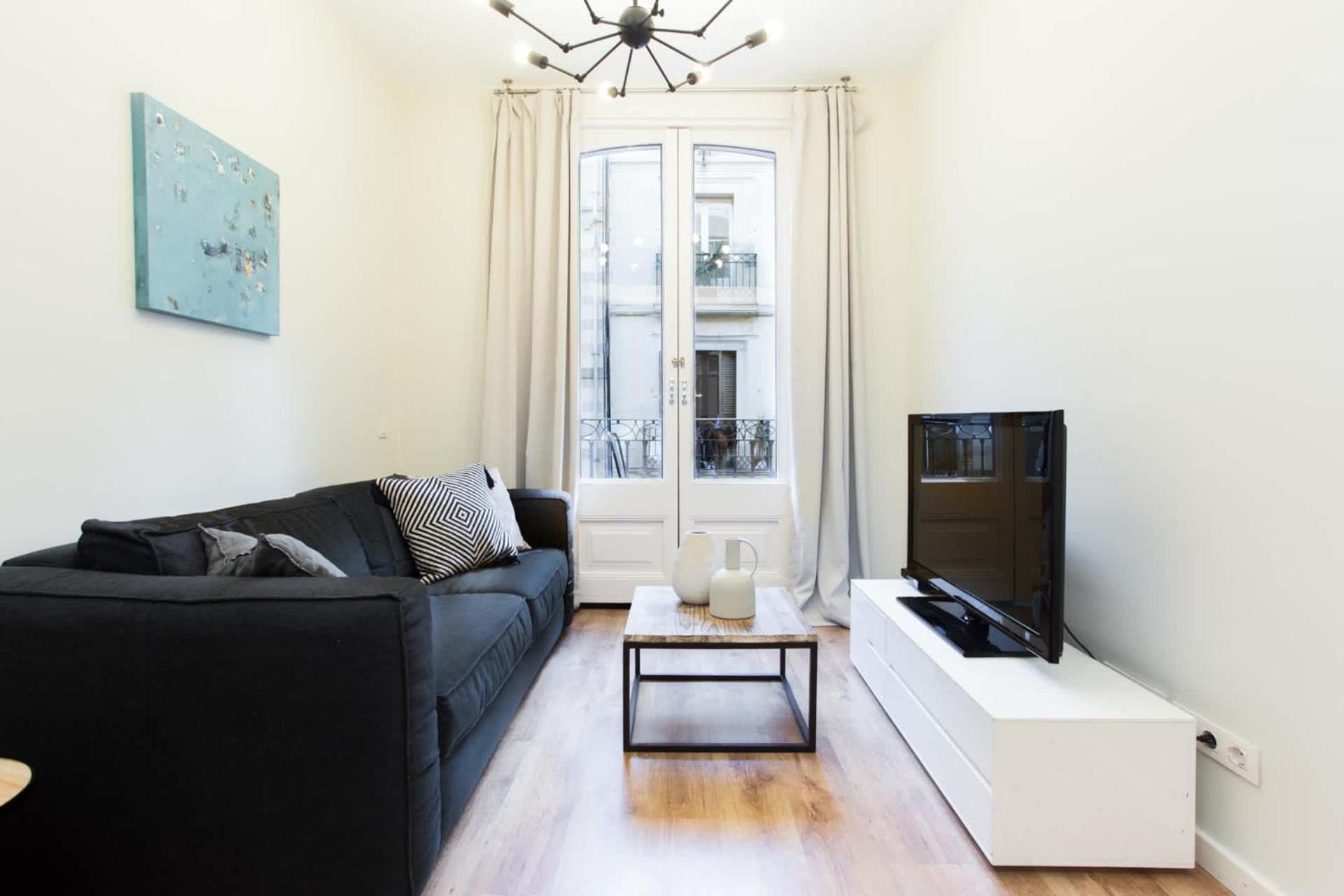 Leilighet Centric 2bedroom In Ramblas 3 1a Barcelona